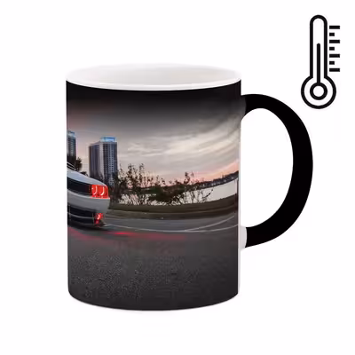 ماگ حرارتی طرح ماشین مدل mgph01936