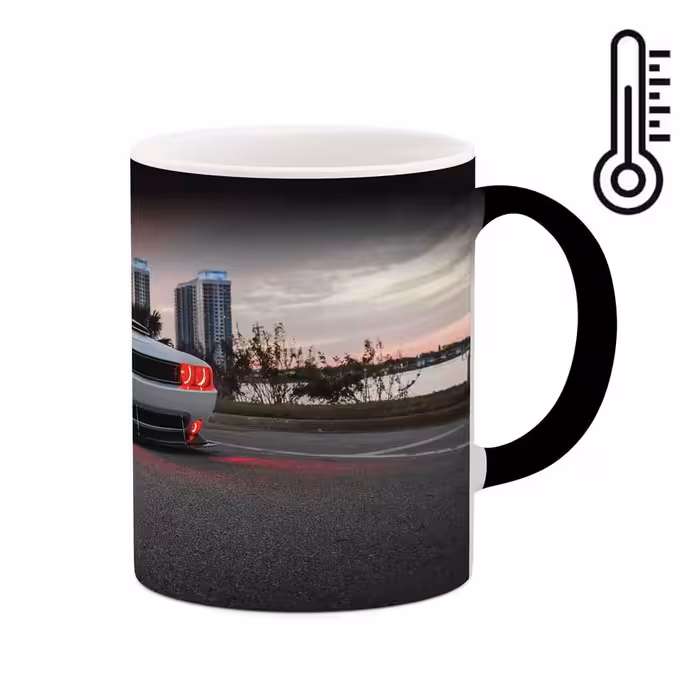 ماگ حرارتی طرح ماشین مدل mgph01936