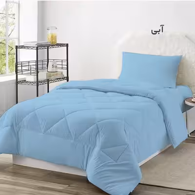 لحاف چیداری مدل میکرو یک نفره سایز 160x220 سانتی متر