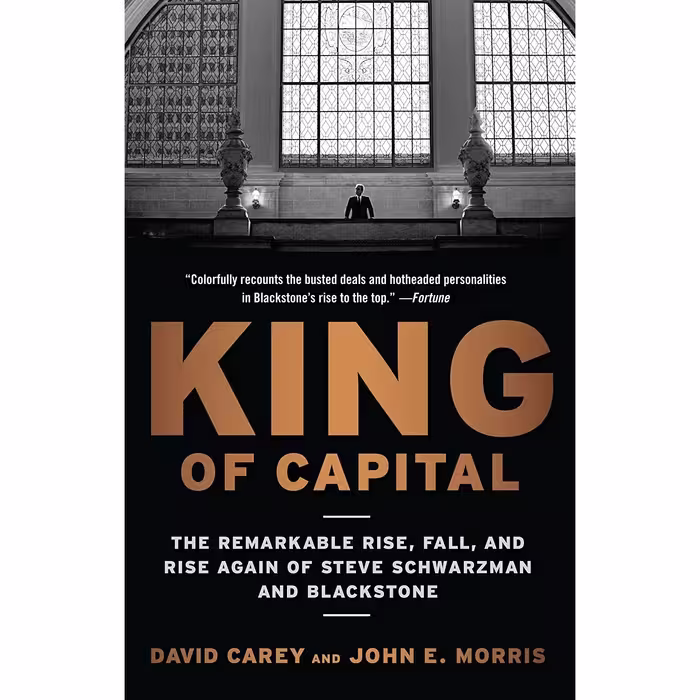 کتاب King of Capital اثر David Carey and John E. Morris انتشارات Currency