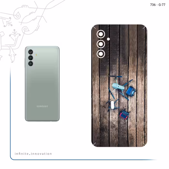 برچسب پوششی ماهوت مدل Drone مناسب برای گوشی موبایل سامسونگ Galaxy M13 (India)