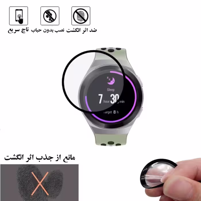 محافظ صفحه نمایش نانو شهر گلس مدل PMSR مناسب برای ساعت هوشمند هوآوی Gt2e