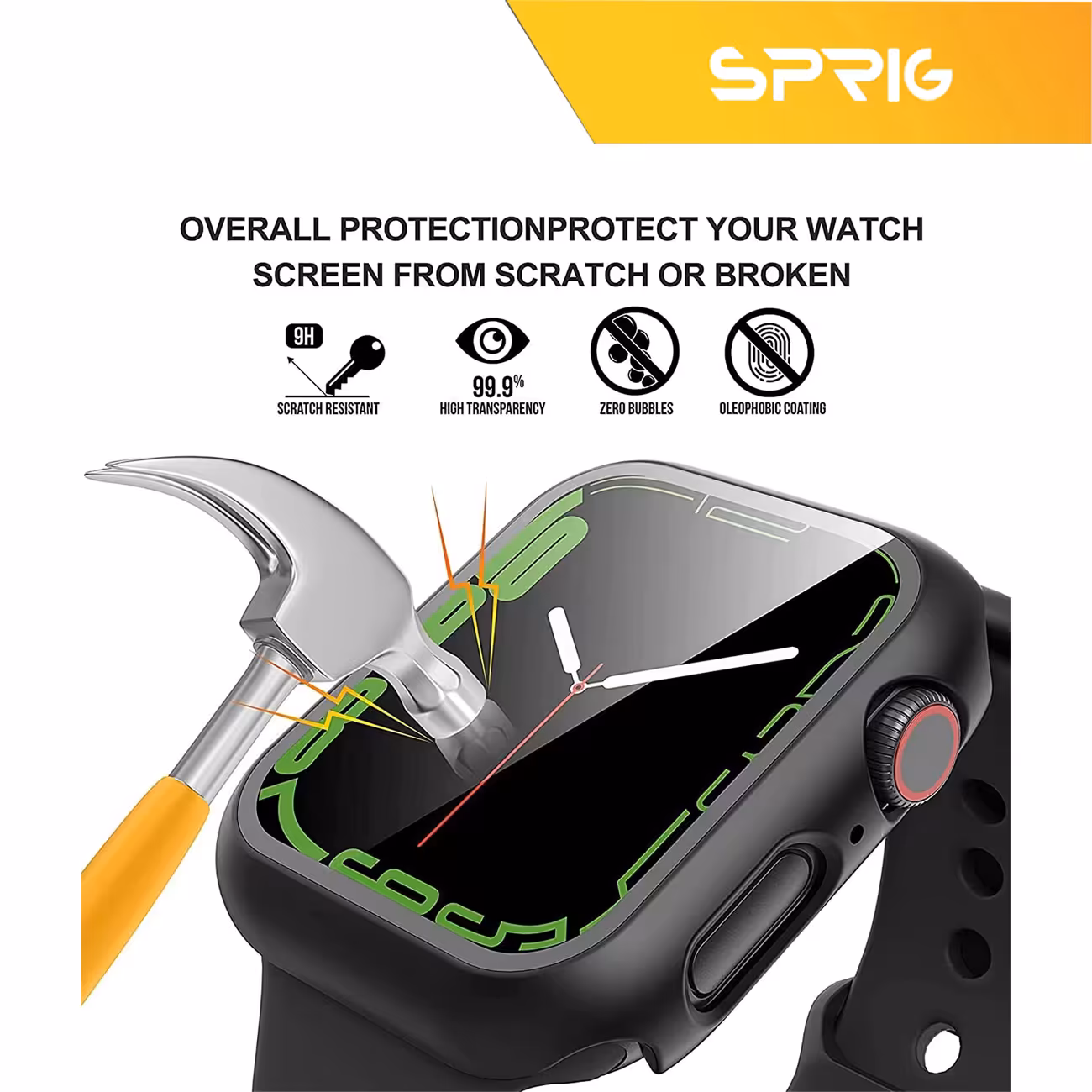 محافظ صفحه نمایش نانو اسپریگ مدل SPG مناسب برای ساعت هوشمند هوآوی Band 6 بسته سه عددی