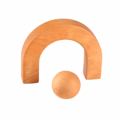 اسباب بازی مدل ست گلف چوبی کد 06