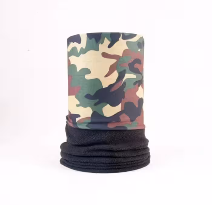 اسکارف پشمی مردانه طرح دار چریکی SW1005