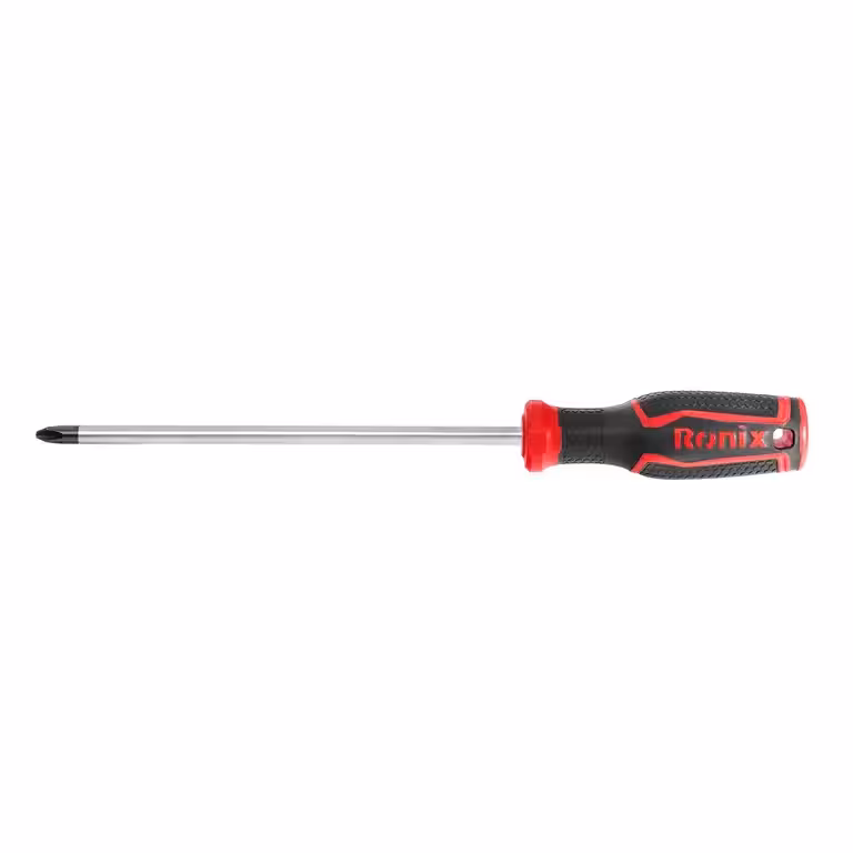 پیچ گوشتی چهارسو 8×200 پلاستیکی دو رنگ رونیکس RH-2891
