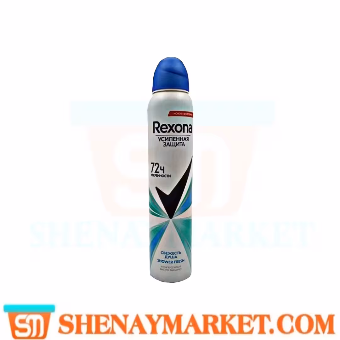 اسپری ضد تعریق زنانه رکسونا مدل shower fresh حجم 200 میل