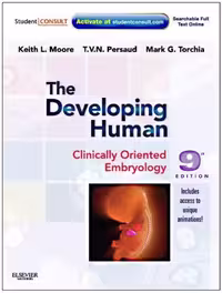 خرید و دانلود نسخه کامل کتاب The Developing Human: Clinically Oriented Embryology with Student Consult Online Access, 9th Edition