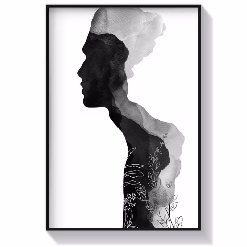 تابلو دکوراتیو مدرن طرح Him