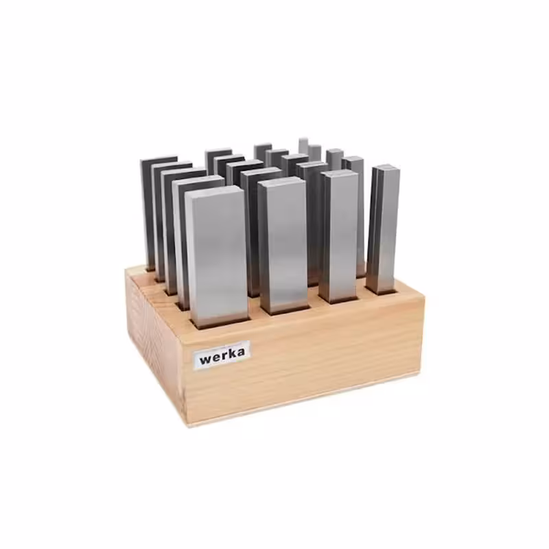 کیت زیر کاری 9 پارچه 4×160 میلی متر precision parallel sets ورکا مدل 0443-236