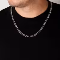 زنجیر مردانه کارتیر 6/8 میل با استیل 304 درجه یک .کد z24..