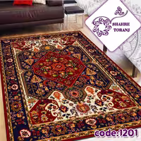 روفرشی دور کش و کشدار طرح فرش سنتی 4متری کد 1201