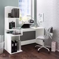 میز تحریر کتابخانه چوبی