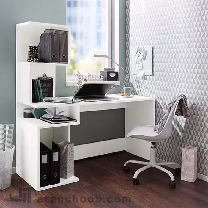 میز تحریر کتابخانه چوبی