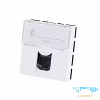 کیستون شبکه لگراند CAT6A UTP دو ماژول پهن Keystone Legrand CAT6A UTP network two broad modules