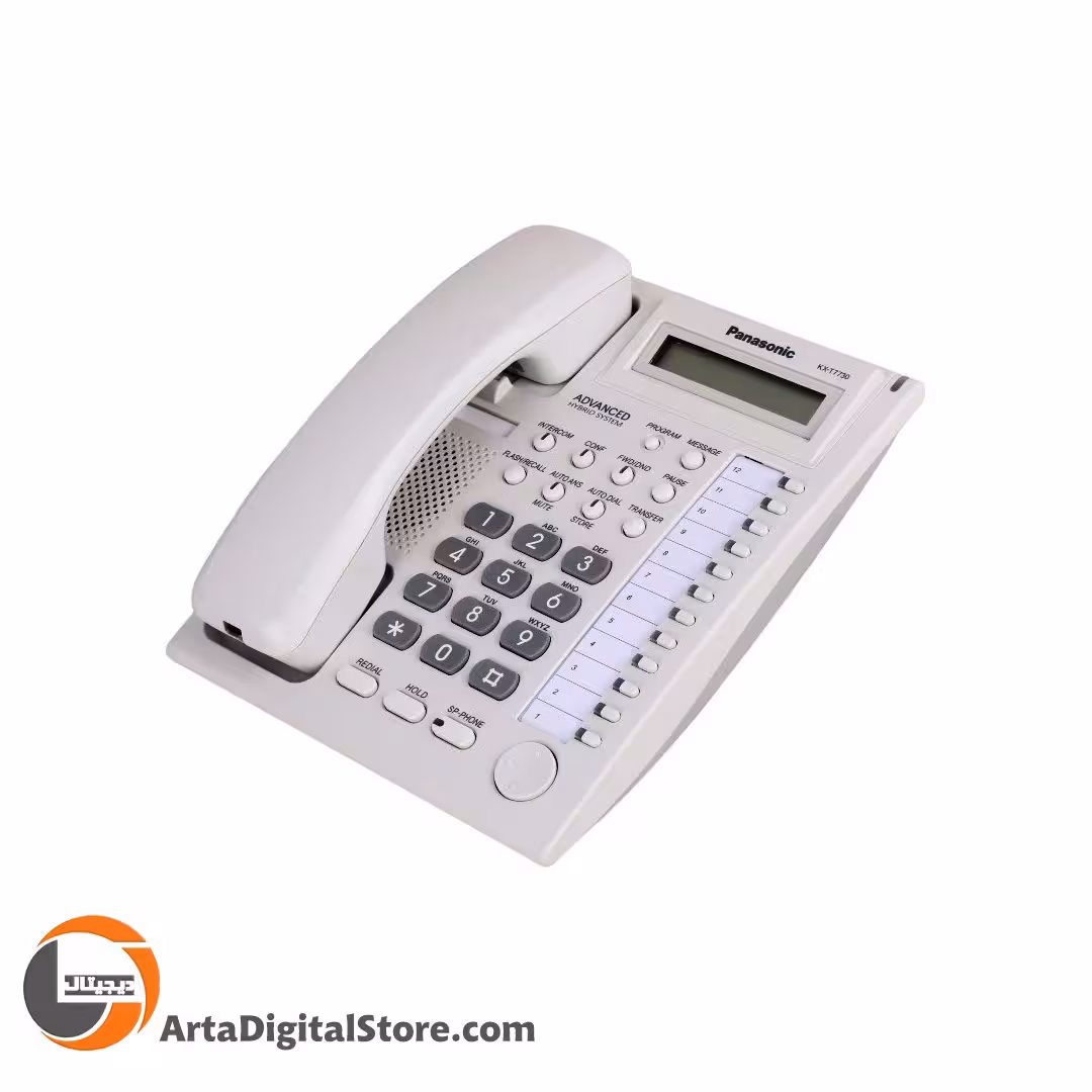 تلفن سانترال دیجیتال پاناسونیک Panasonic KX-T7730C Digital Phone White