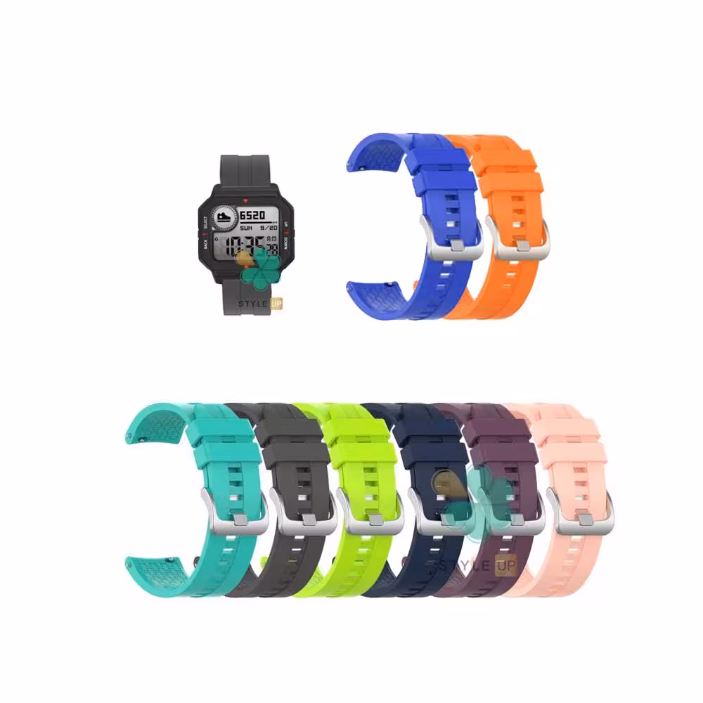 بند سیلیکونی ساعت شیائومی Xiaomi Amazfit Neo مدل Wild