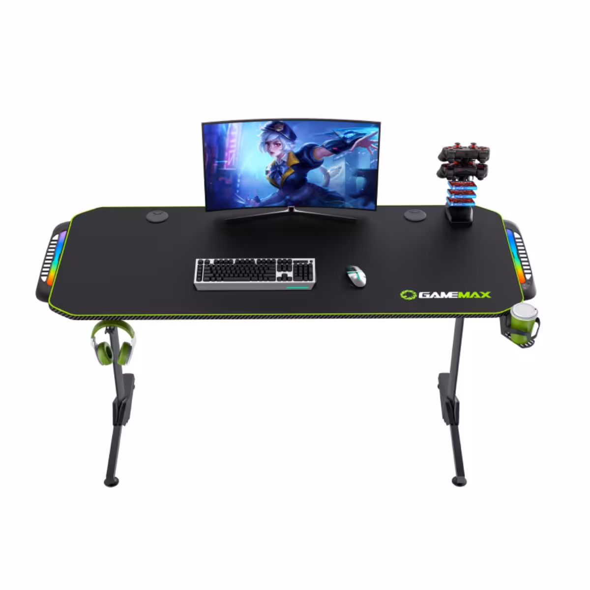 قیمت میز گیمینگ گیم مکس مدل D140 Carbon RGB
