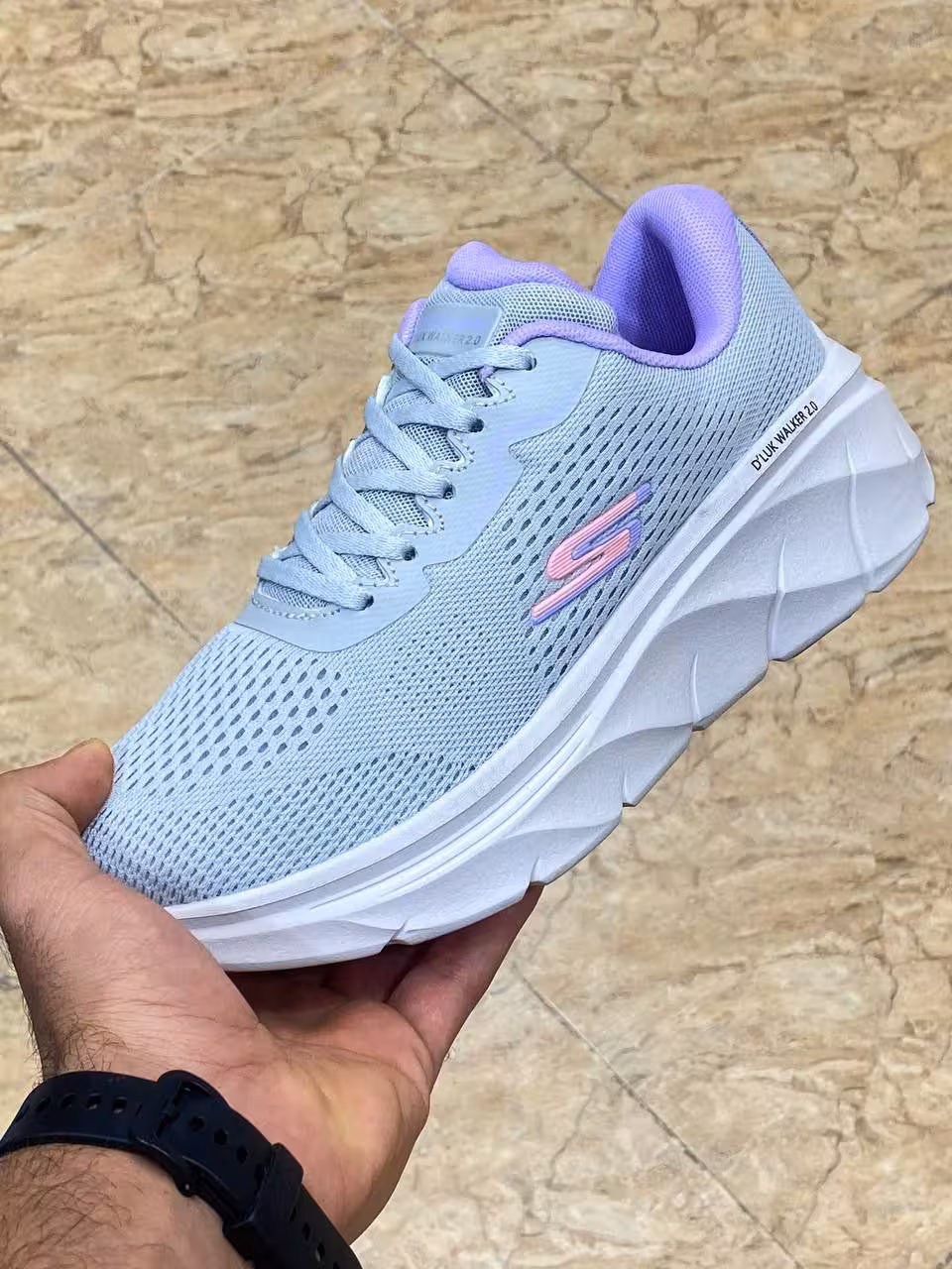 کتونی اسکیچرز مدلD'Lux Walker 2.0 Trainers ساخت ویتنام