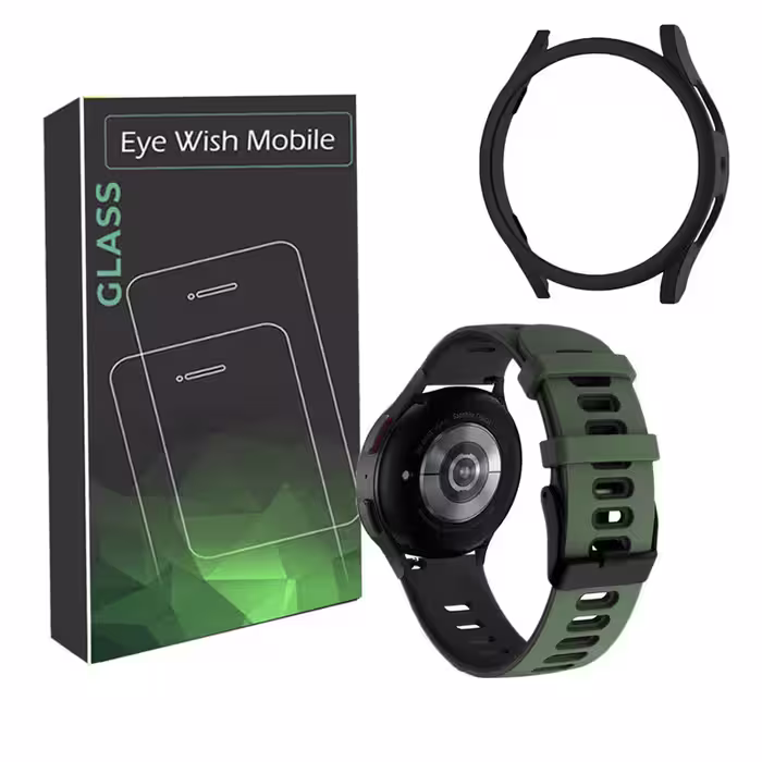 بند آی ویش مدل HIKE مناسب برای ساعت هوشمند سامسونگ GALAXY WATCH 6 44 MM به همراه کاور
