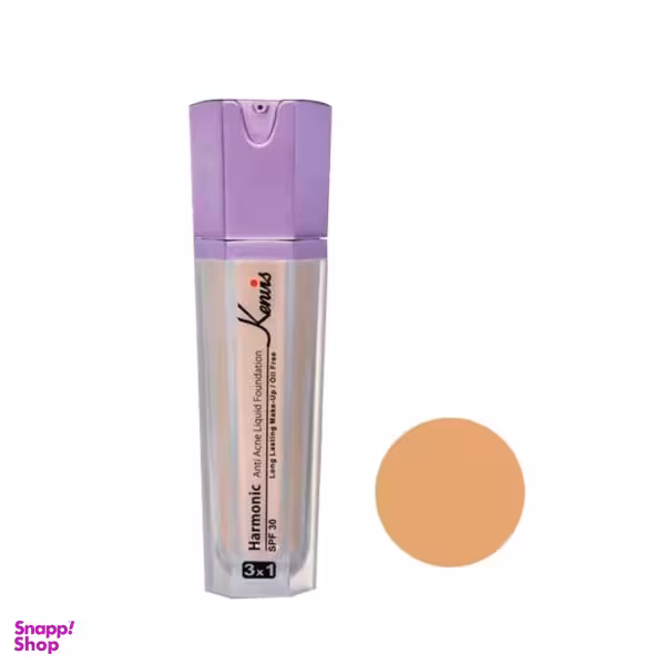 کرم پودر کنویس (Kenvis) شماره K254 حجم 30 میلی لیتر