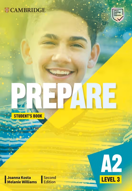 كتاب انگلیسی پریپر جلد سوم Prepare 2nd 3 A2 - SB WB 2DVD
