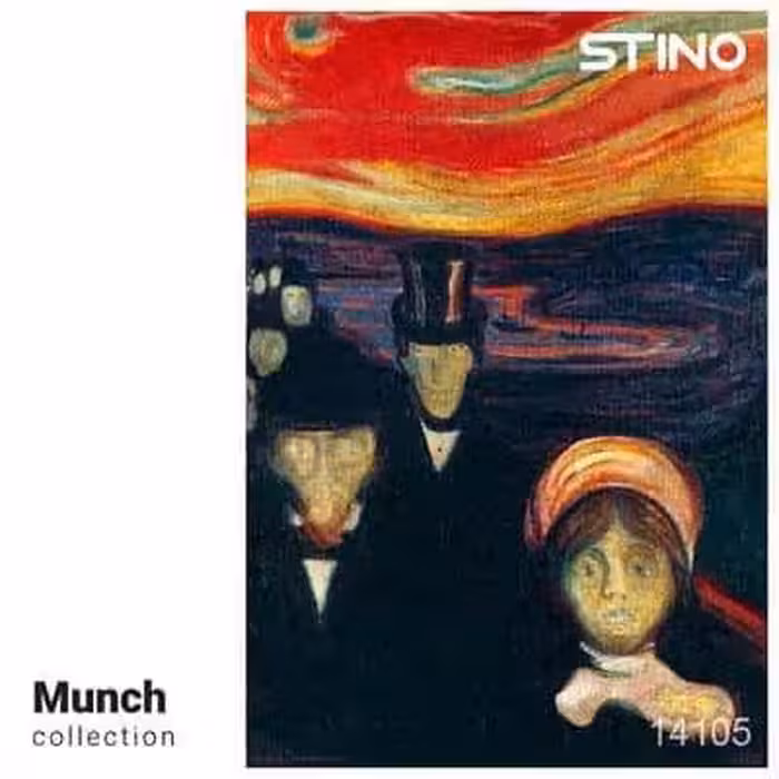 پازل شیشه ای استینو 260 تکه طرح مونک (کد 14105)،(باجعبه)