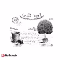 ترانسفر هوم دکور ریچ 110 (طرح درخت)