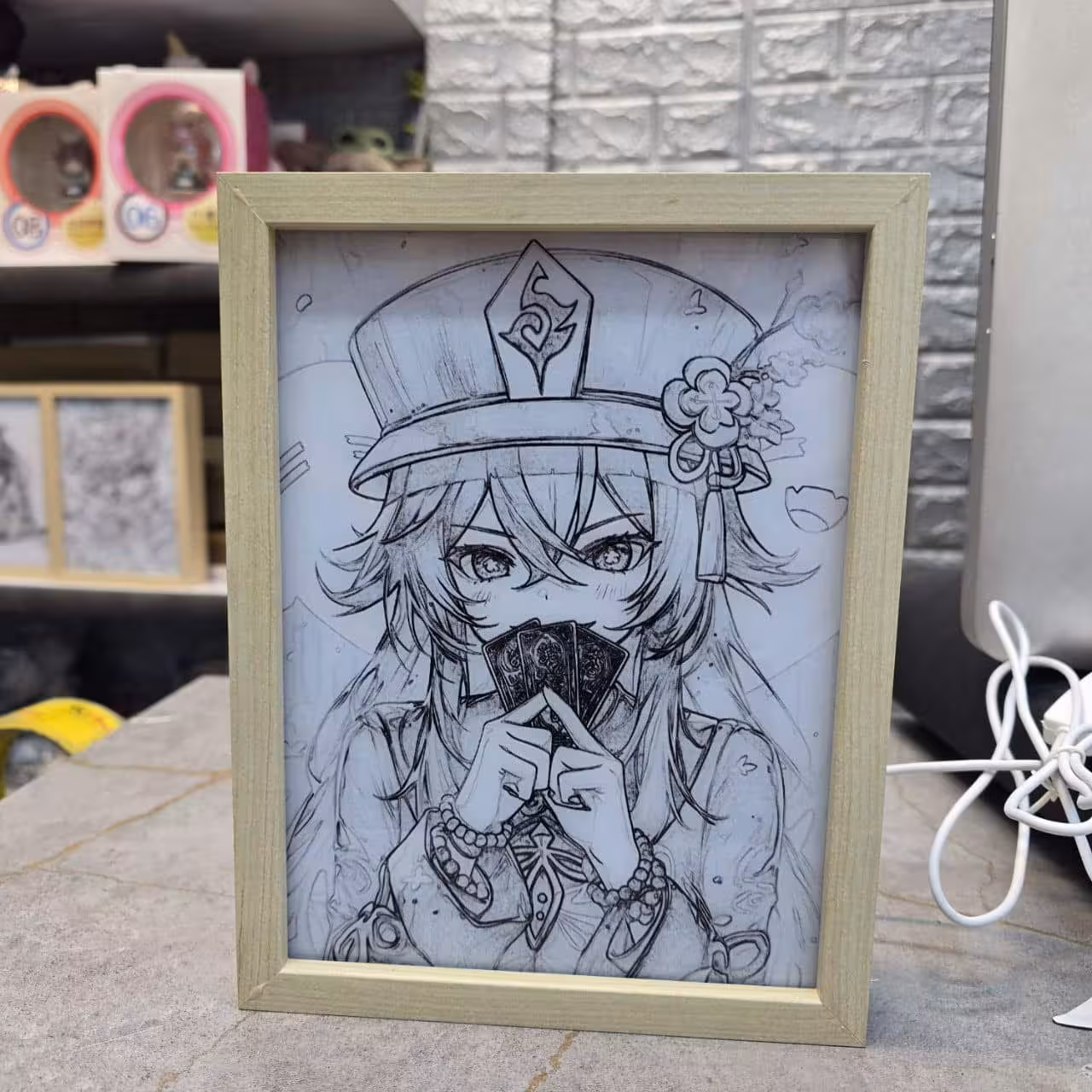 تابلو چراغدار انیمه 25