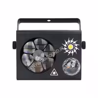 نورافکن رقص نور 4کاره افکتی مدل Magic Ball GOBO Strobe Laser 4in1 Mini Light