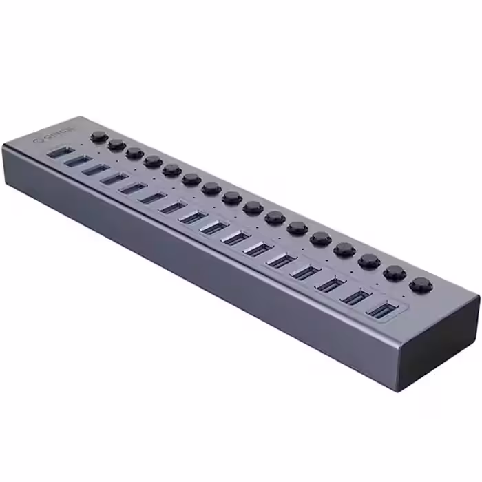 هاب 16 خروجی با اتصال Type-A برند اوریکو مدل BT2U3-16AB