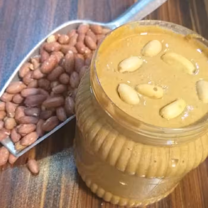 کره بادام زمینی 2 کیلویی تازه معطر آستانه اشرفیه