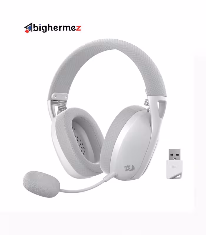 هدست بیسیم گیمینگ ردراگون مدل Ire H848 WITHE