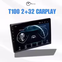 مانیتور i20 برند پاور 2 32 اپل کارپلی مدل T100 همراه با قاب