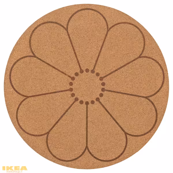 مت چوب پنبه ظروف مدل SVARTVIDE | برند ایکیا | ارسال 15 الی 20 روز کاری