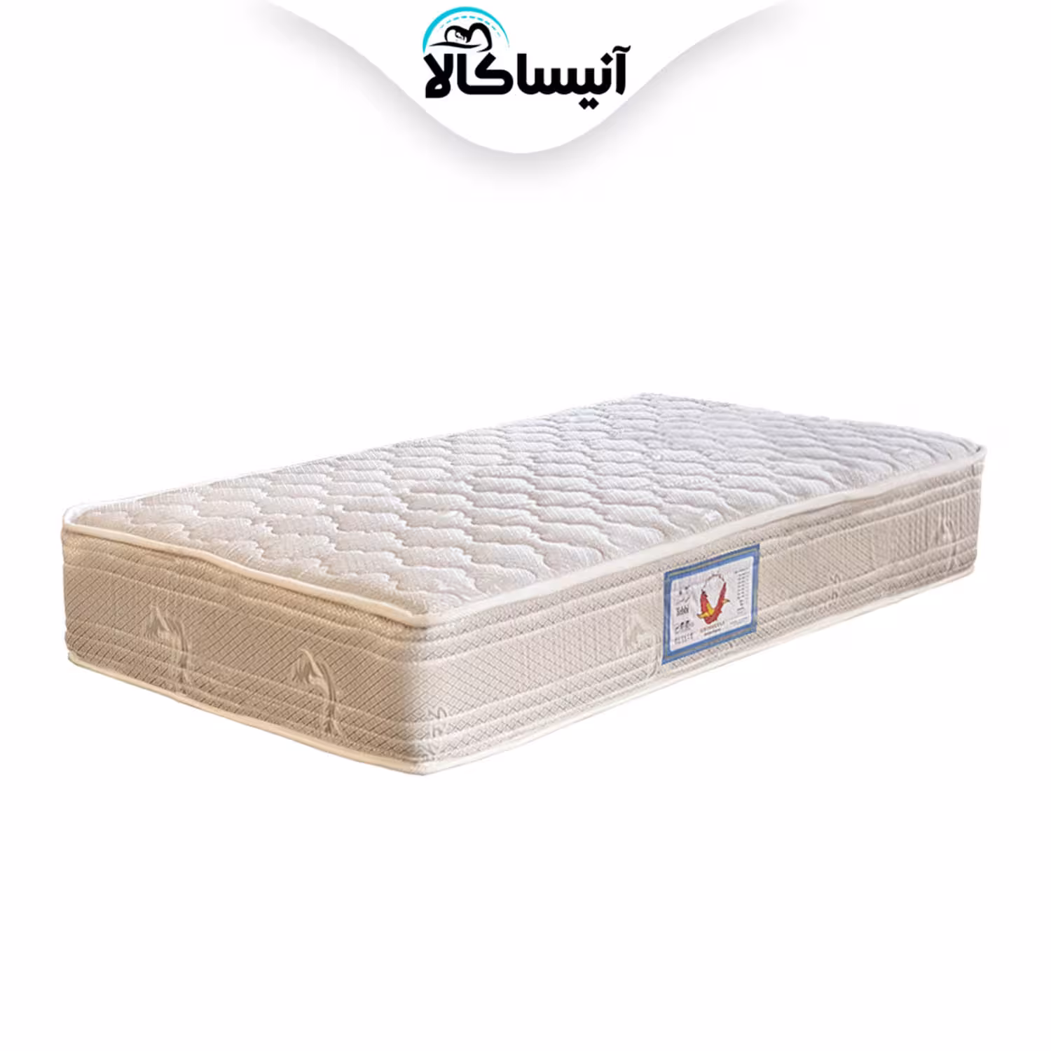 تشک یک نفره خوشخواب مدل طبی فنری سایز 130 × 70 سانتی متر