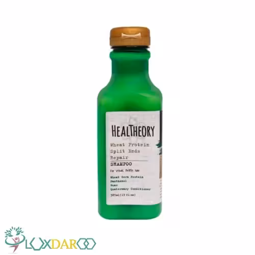 شامپو موهای دارای موخوره حاوی پروتئین گندم هلس تئوری