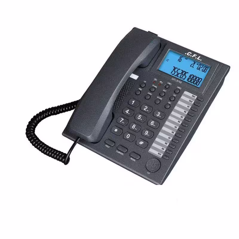 تلفن رومیزی دو خط سی اف ال مدل CFL 8740