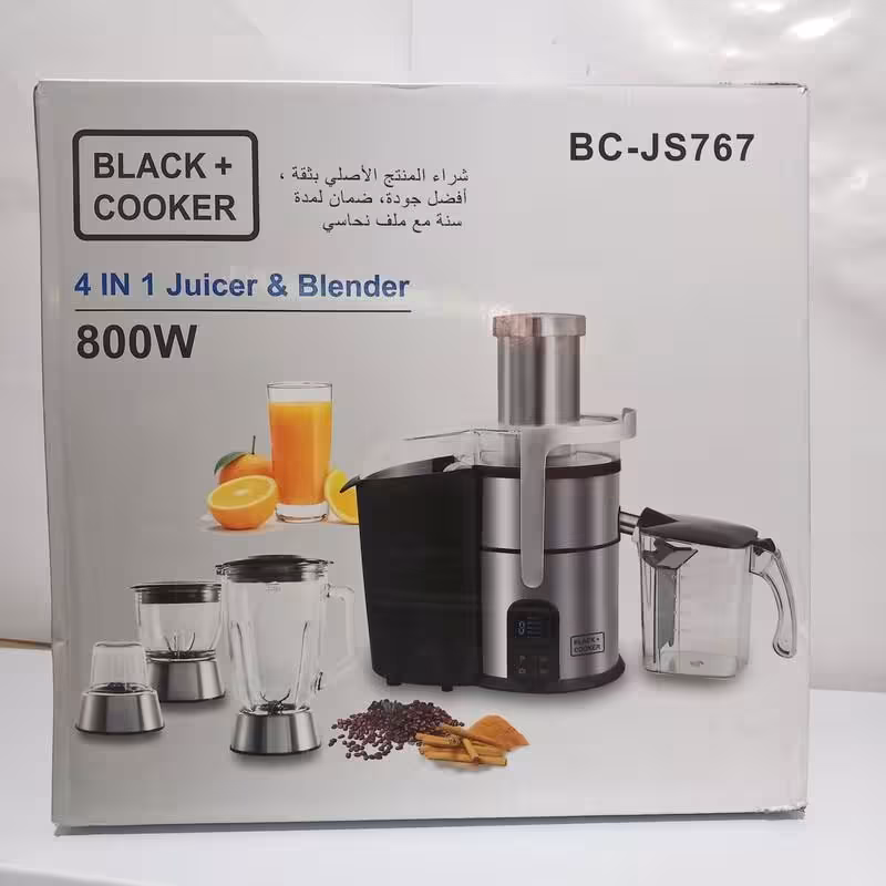 آبمیوه گیری 4 کاره مارک بلک کوکر