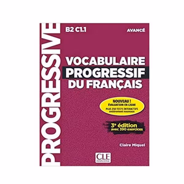 کتاب Vocabulaire Progressif du Fracais B2 C1.1