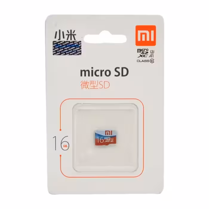 رم موبایل شیائومی (mi) مدل 16GB micro SD class10 U3 A1