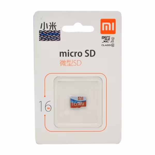 رم موبایل شیائومی (mi) مدل 16GB micro SD class10 U3 A1