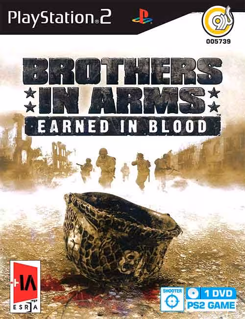 بازی Brothers In Arms Earned In Blood برای PS2