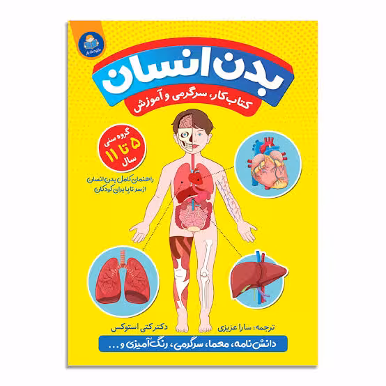 کتاب بدن انسان اثر دکتر کتی استوکس انتشارات یوشیتا