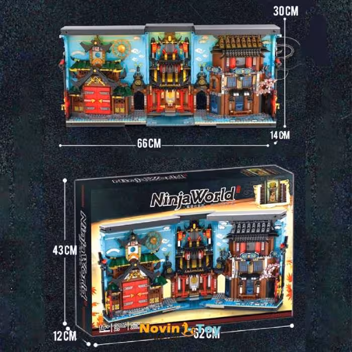 لگو قلعه نینجا بزرگ