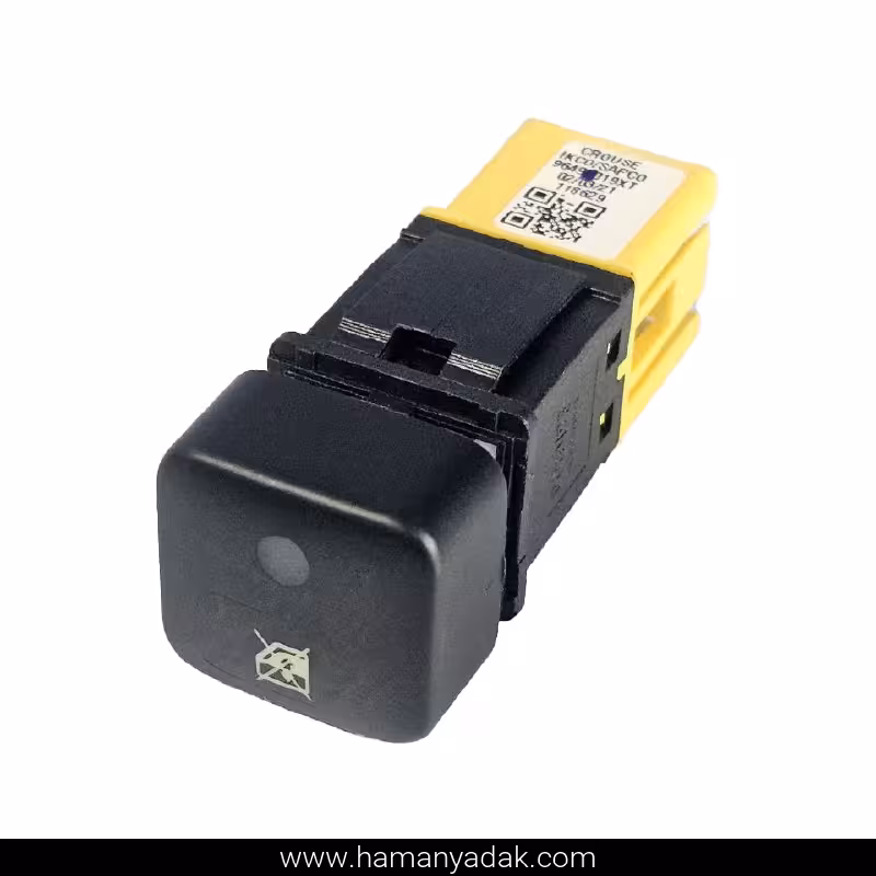 کلید قفل کن شیشه های عقب پژو 206 و 207 سوکت زرد