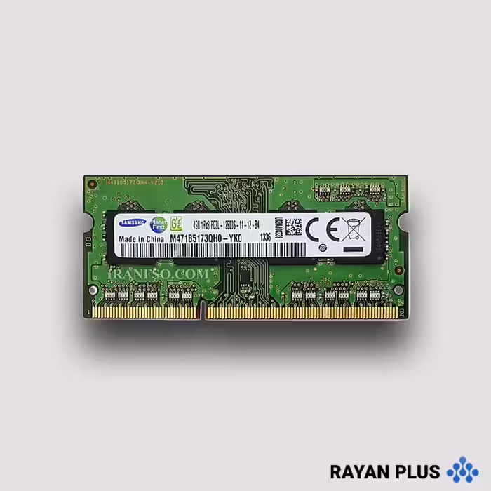 رم لپ تاپ SAMSUNG 4G PC3L 12800