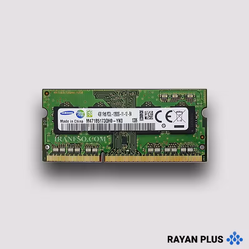 رم لپ تاپ SAMSUNG 4G PC3L 12800