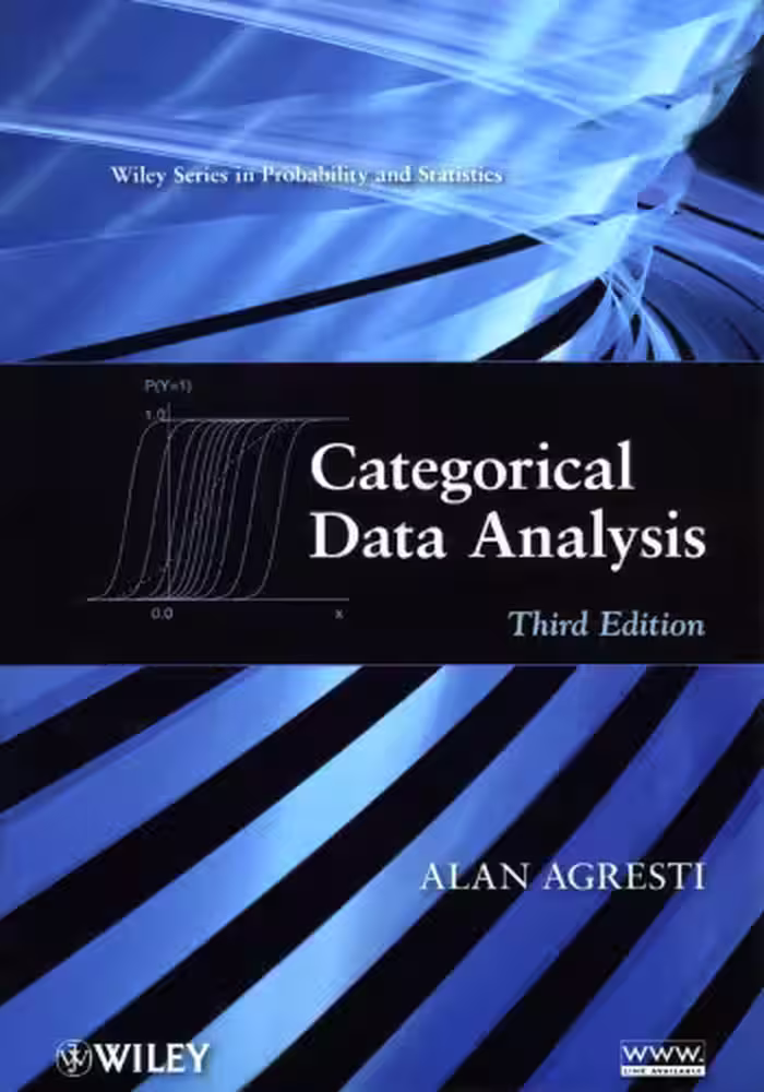 خرید و دانلود نسخه کامل کتاب Categorical data analysis