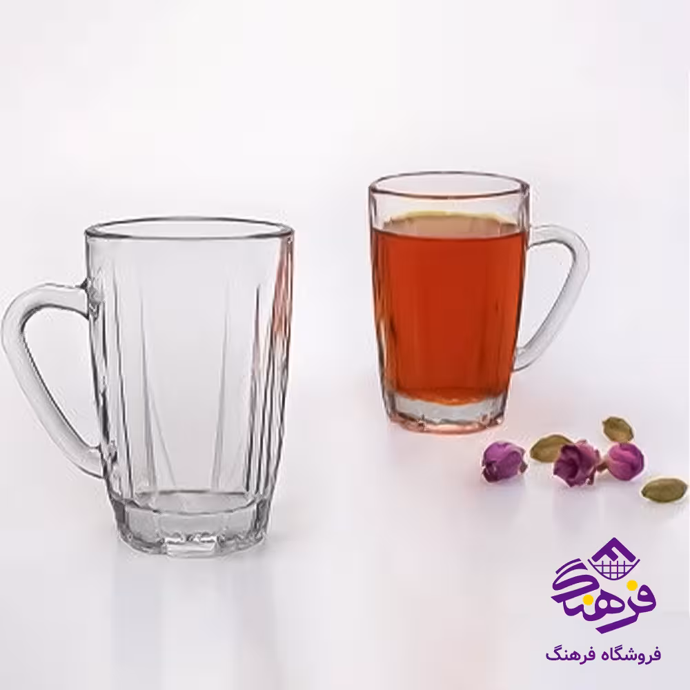 استکان الوارس دسته دار فله کاوه (36عددی)
